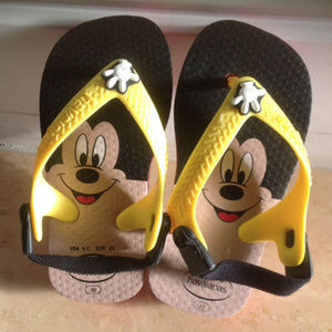 Disney Collection Mickey Mouse Flip Flops